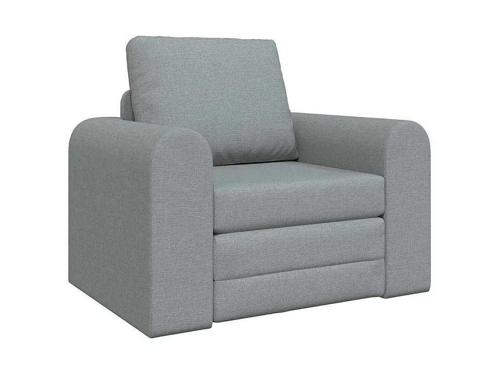 Canapé-Lit Gris clair 98 x 71 x 83 cm tissu