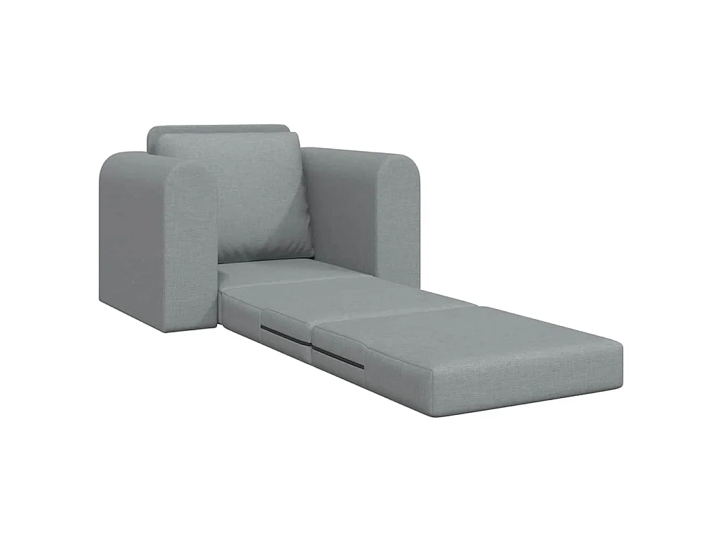 Canapé-Lit Gris clair 98 x 71 x 83 cm tissu