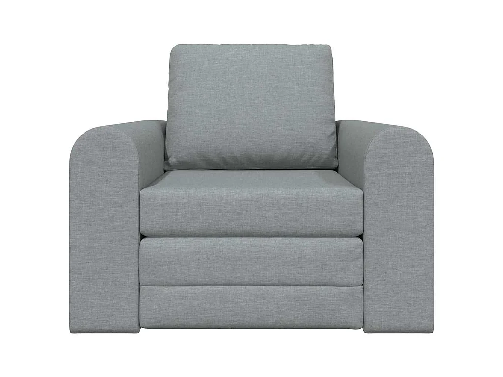 Canapé-Lit Gris clair 98 x 71 x 83 cm tissu