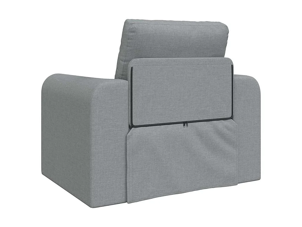 Canapé-Lit Gris clair 98 x 71 x 83 cm tissu
