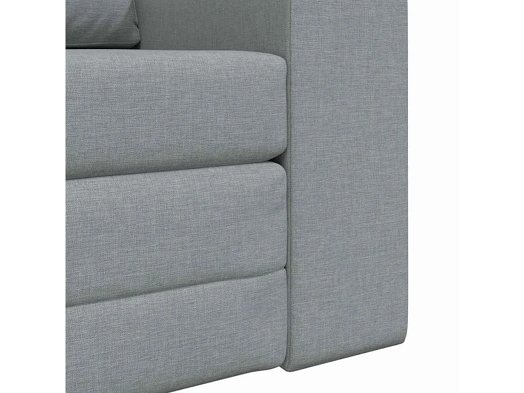 Canapé-Lit Gris clair 98 x 71 x 83 cm tissu