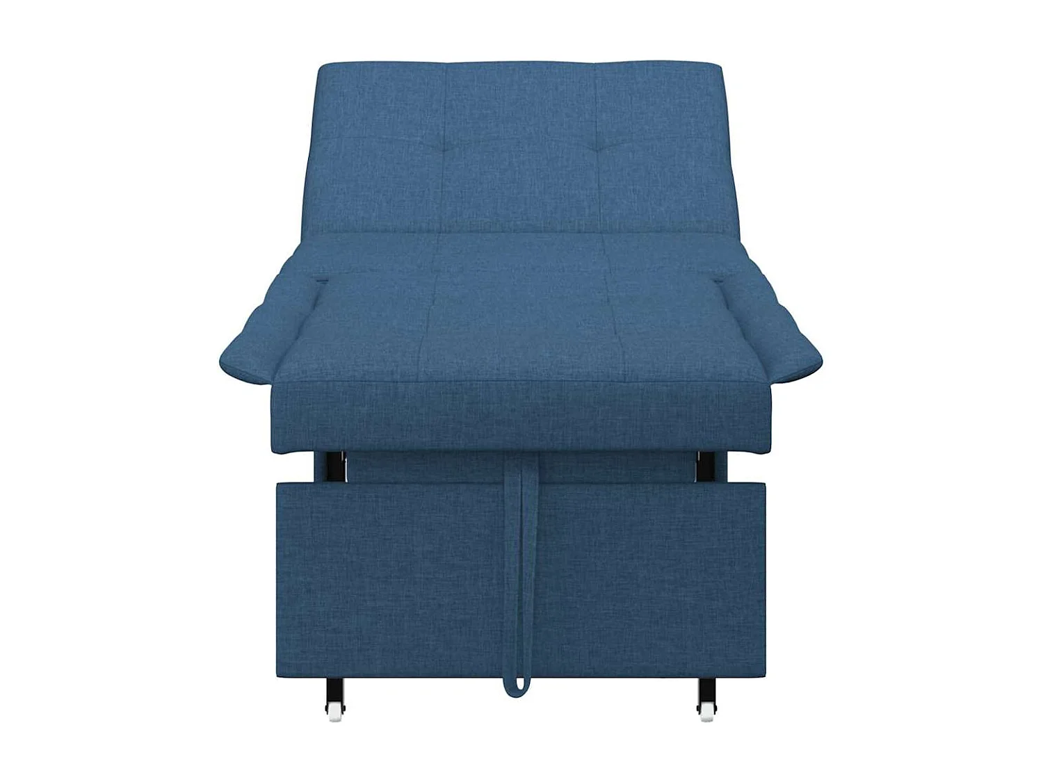 Canapé-Lit Bleu 194 x 67 x 37 cm tissu