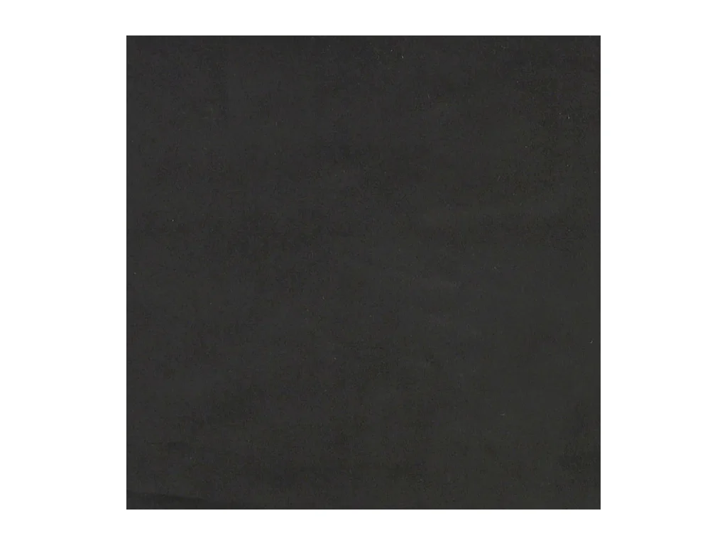 Zwarte fluwelen 2-zits slaapbank