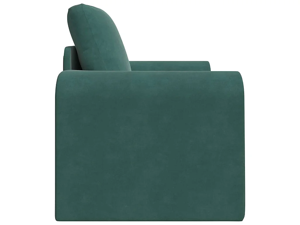 Canapé-Lit Vert foncé 98 x 71 x 83 cm Velours
