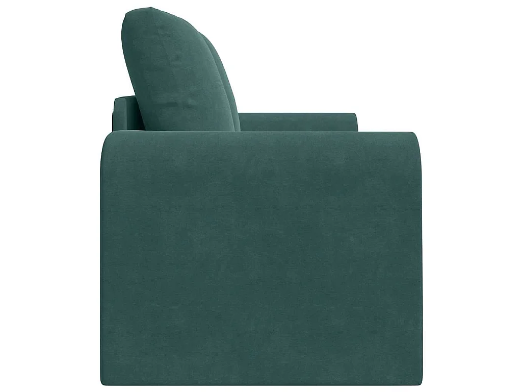 Canapé-Lit Vert foncé 148 x 71 x 83 cm Velours