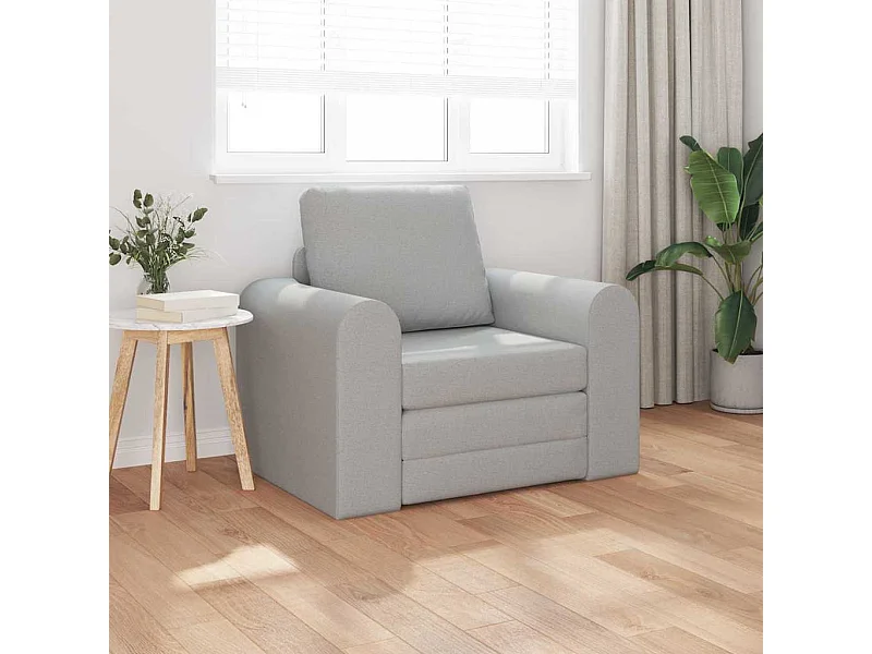 Canapé-Lit Gris nuage 98 x 71 x 83 cm tissu