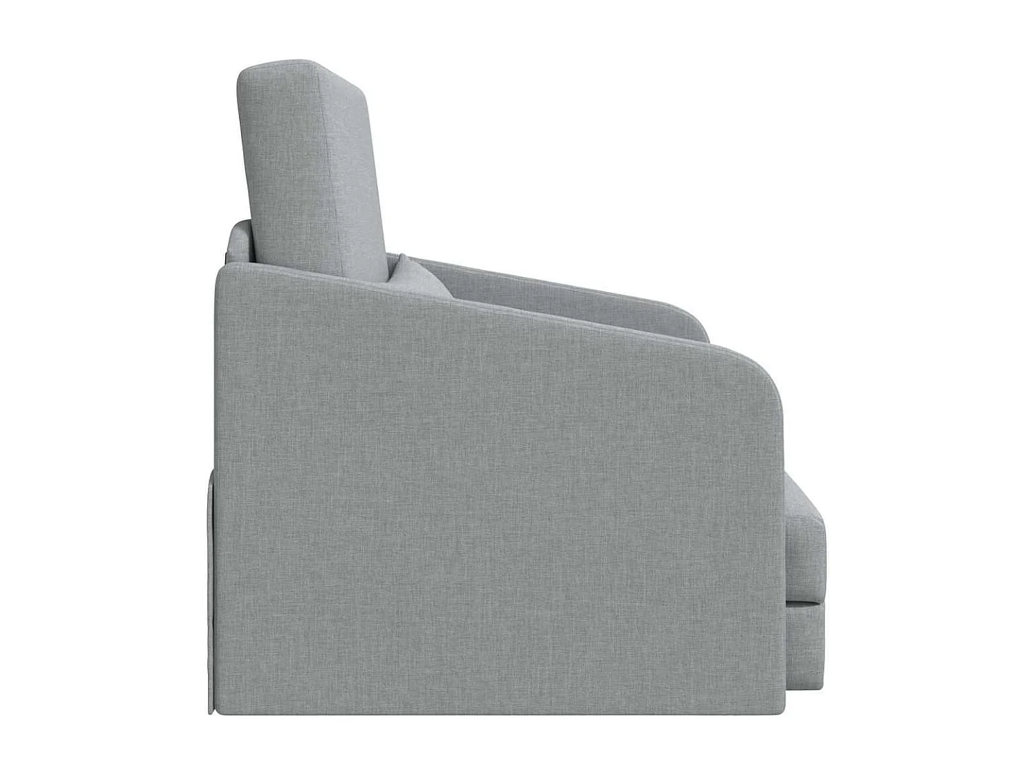 Canapé-Lit Gris clair 65 x 80 x 83 cm tissu