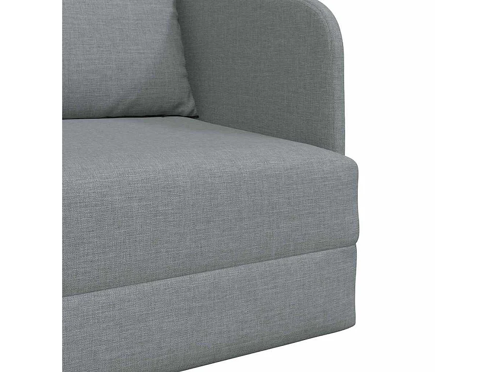 Canapé-Lit Gris clair 65 x 80 x 83 cm tissu