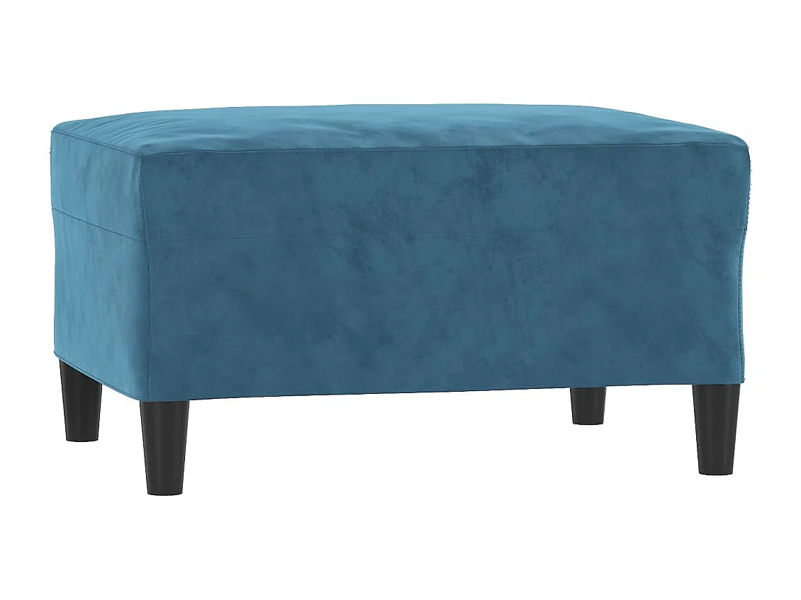 4-delige bankstel met kussens Blue Velvet