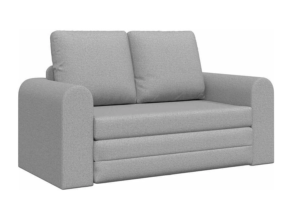 Canapé-Lit Gris nuage 148 x 71 x 83 cm tissu