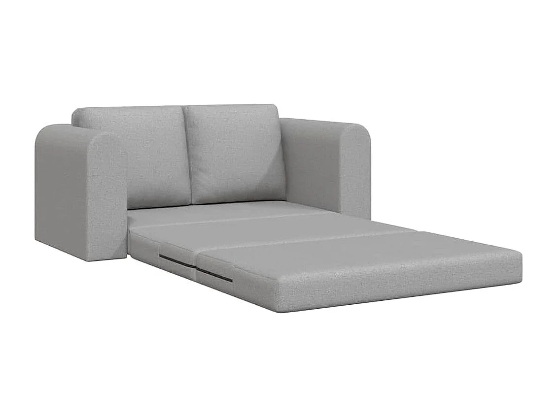 Canapé-Lit Gris nuage 148 x 71 x 83 cm tissu