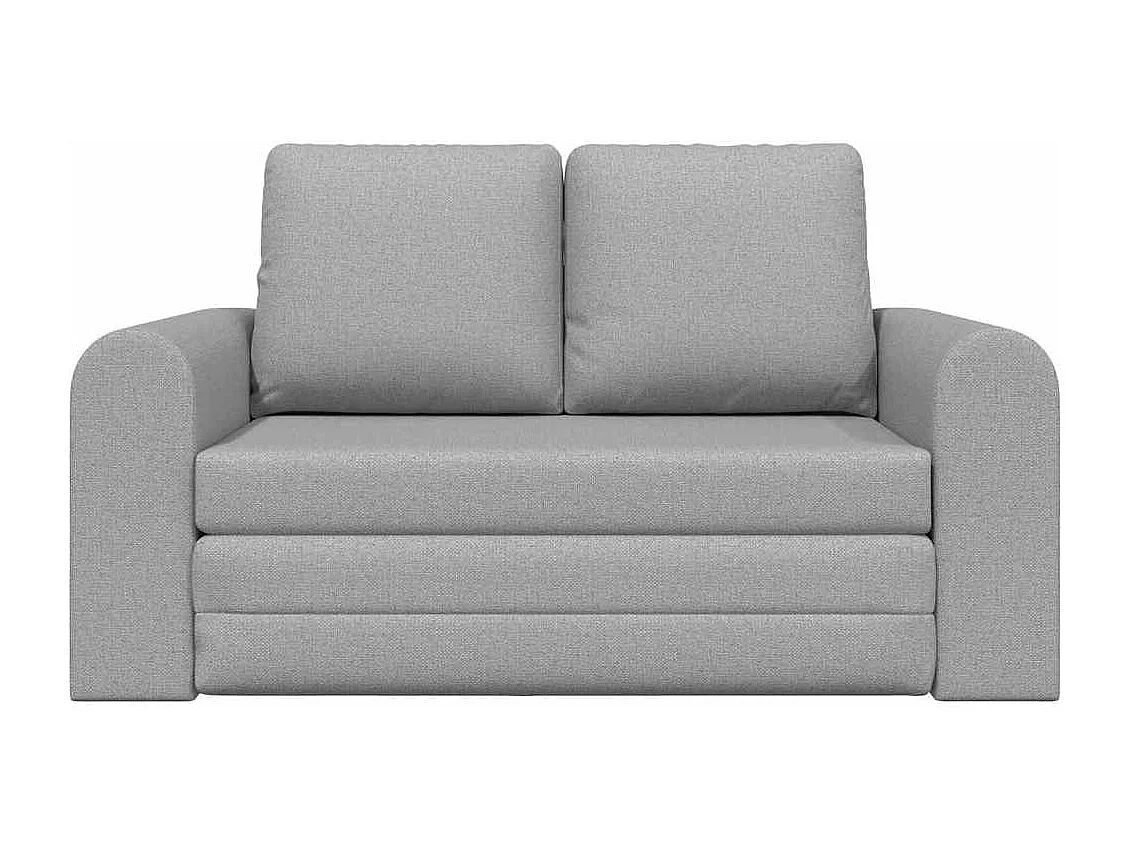 Canapé-Lit Gris nuage 148 x 71 x 83 cm tissu