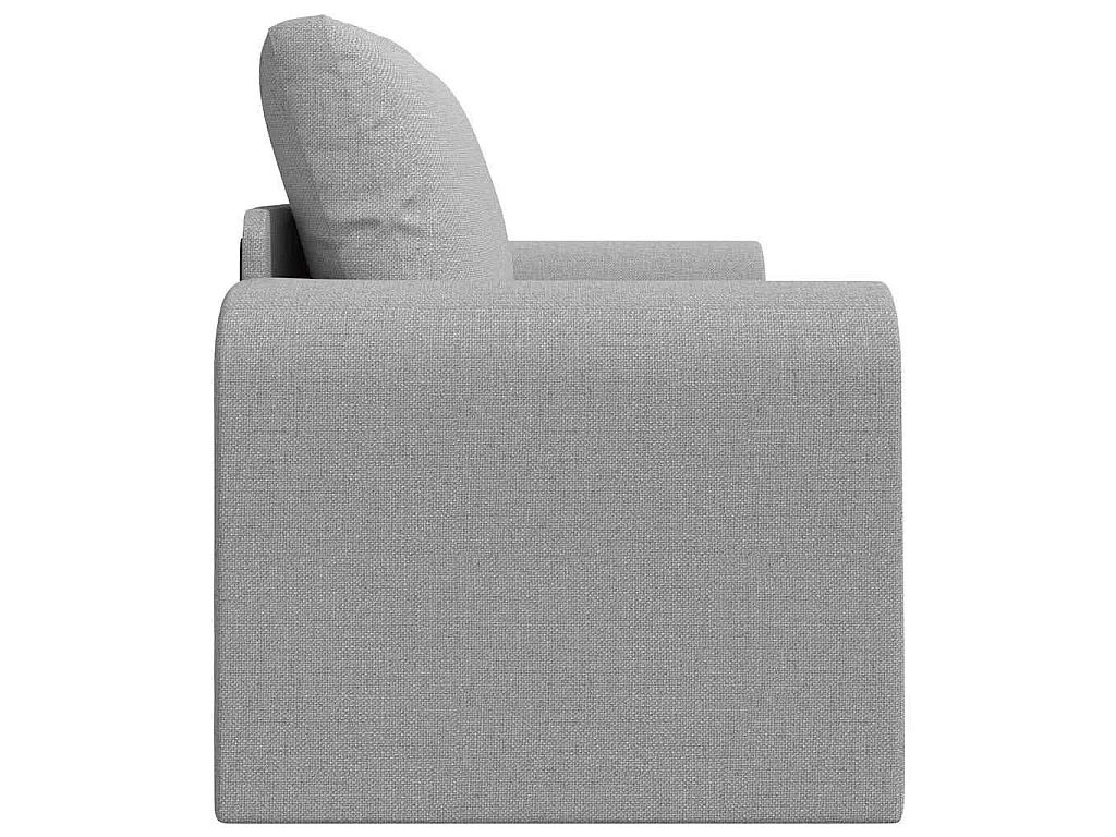 Divano letto grigio nuvola 148 x 71 x 83 cm tessuto