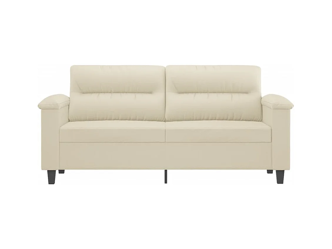 2-zitsbank Crème 140 cm Kunstleer