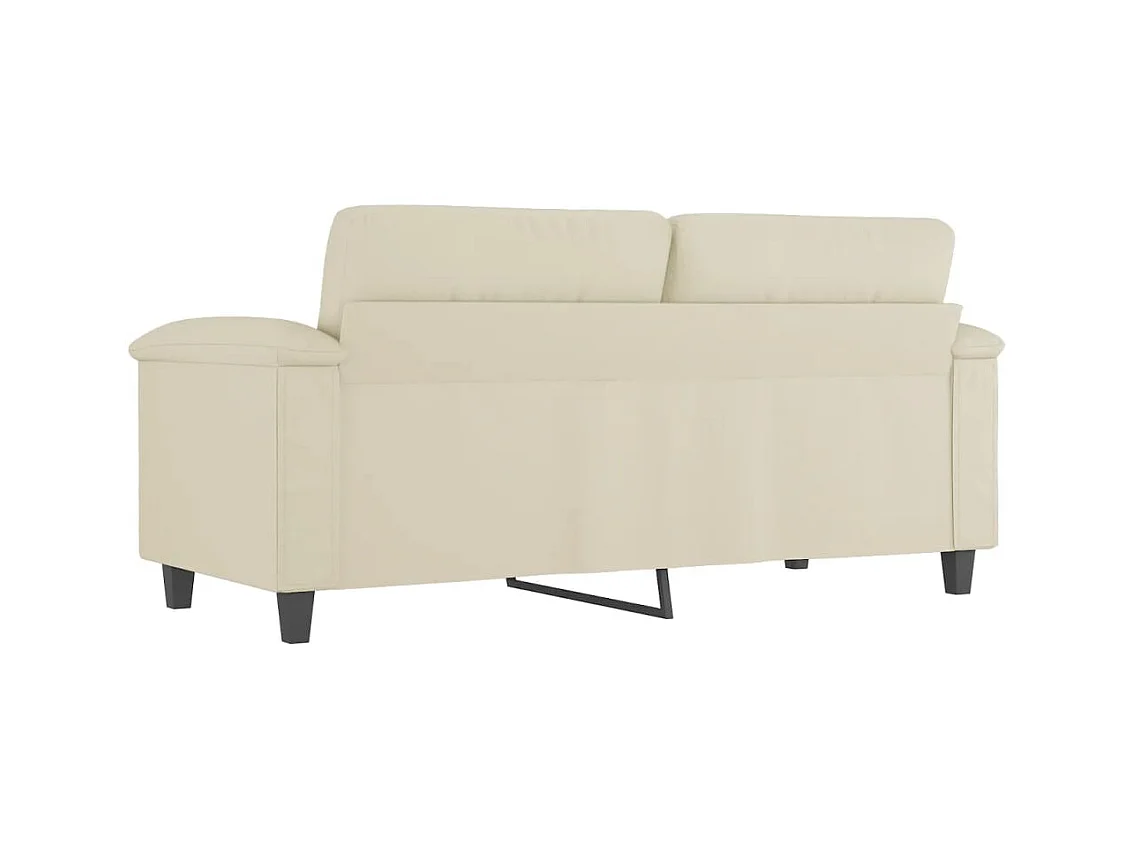 2-zitsbank Crème 140 cm Kunstleer