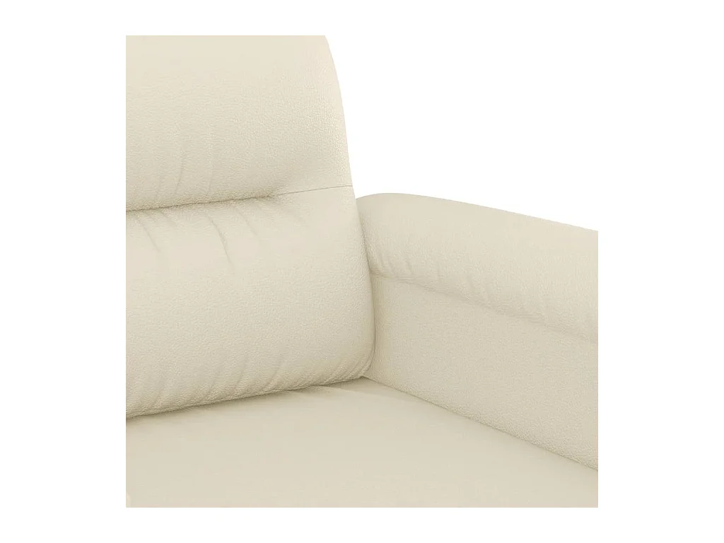 2-zitsbank Crème 140 cm Kunstleer