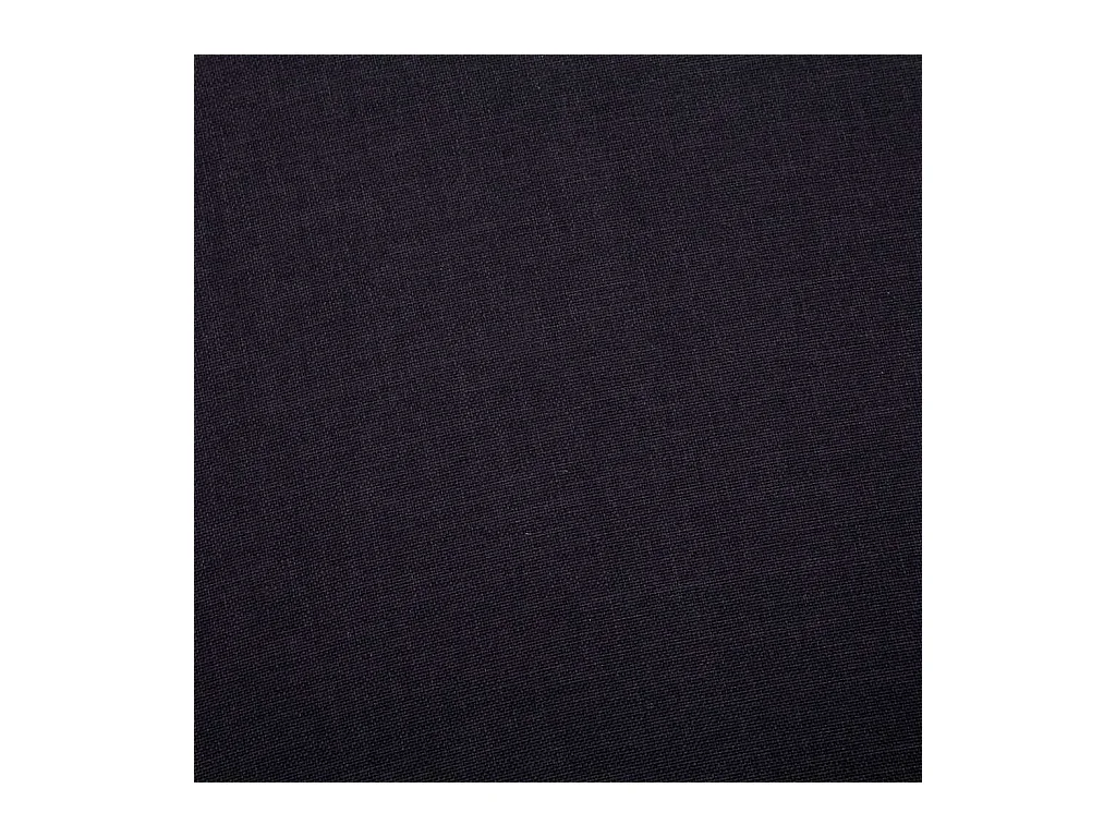 Canapé à 2 places Tissu Noir