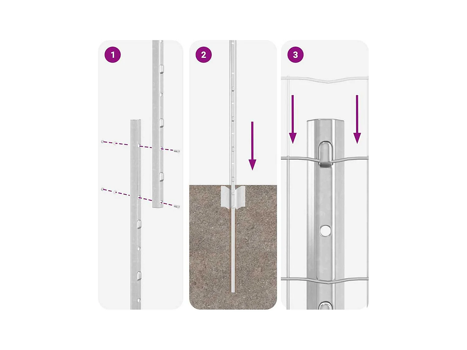 Sofá de 3 plazas con cojines gris claro de tela de 180 cm