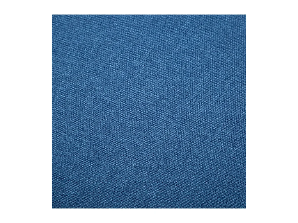 3-Sitzer Sofa mit Stoffbezug 172x70x82 cm blau