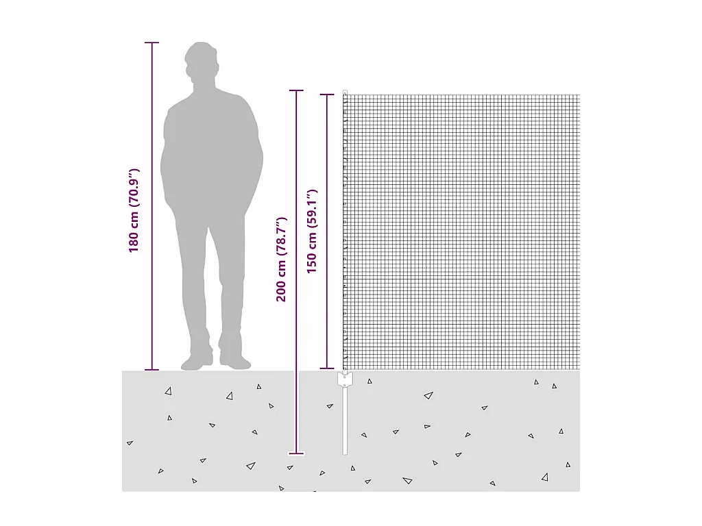 Sofá 3 plazas con reposapiés Terciopelo Negro 180 cm