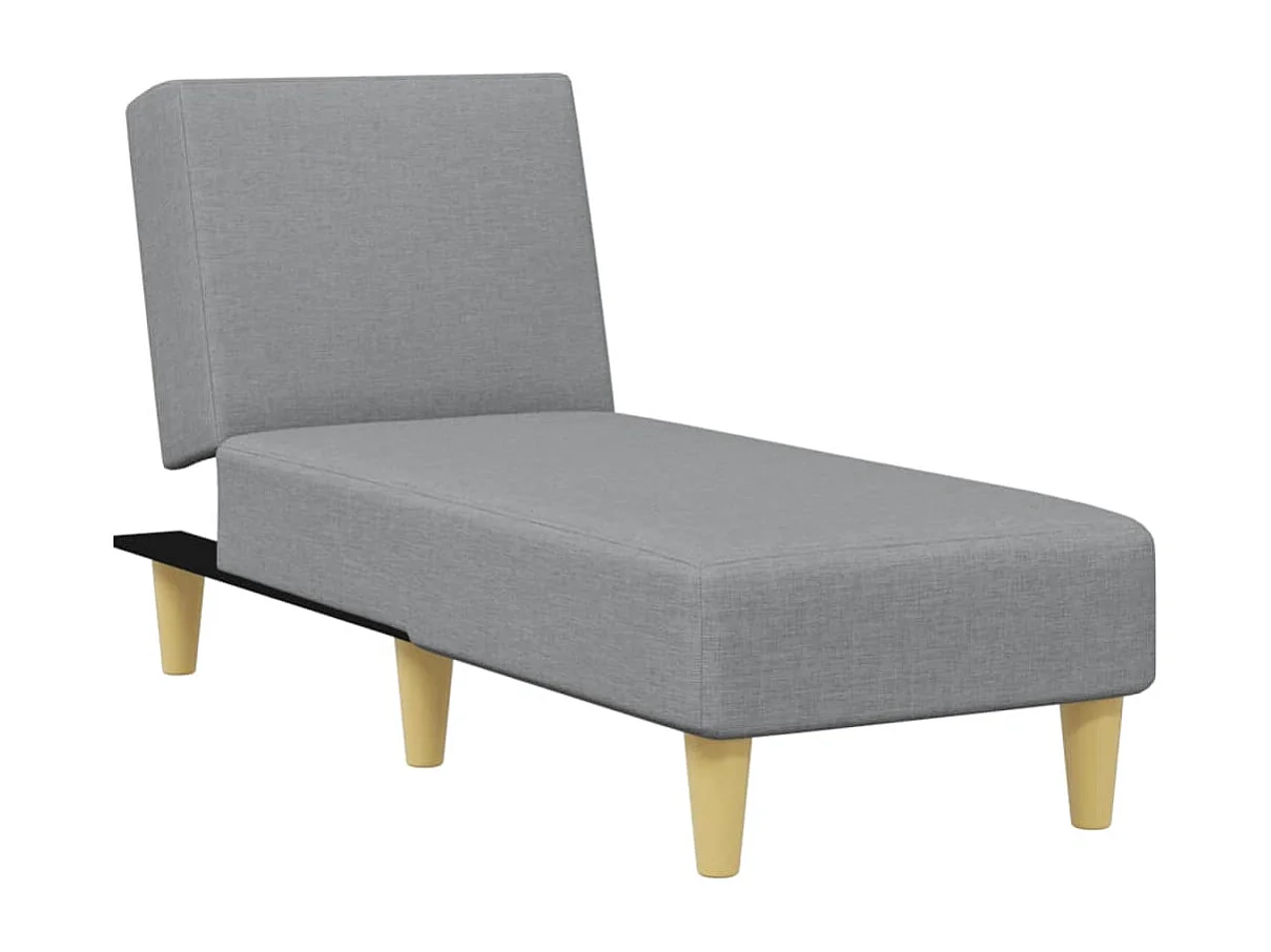 Conjunto de sofá de 2 piezas de tela gris claro