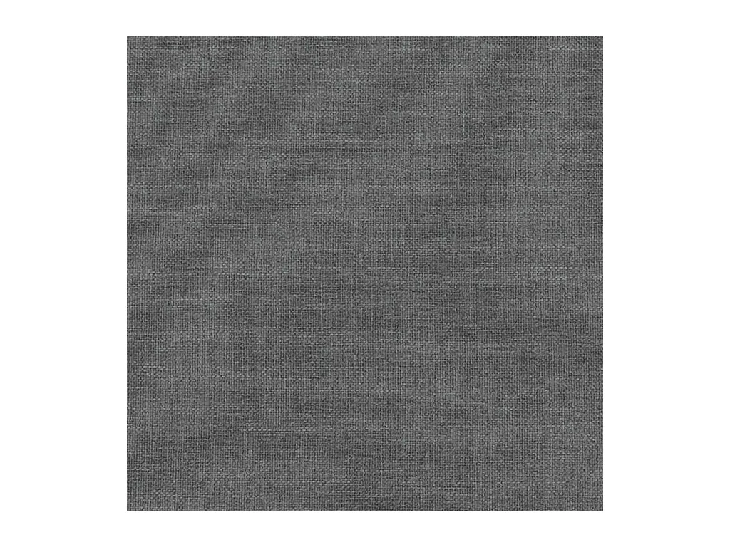 Canapé 2 places avec méridienne en L gris foncé 125 cm tissu