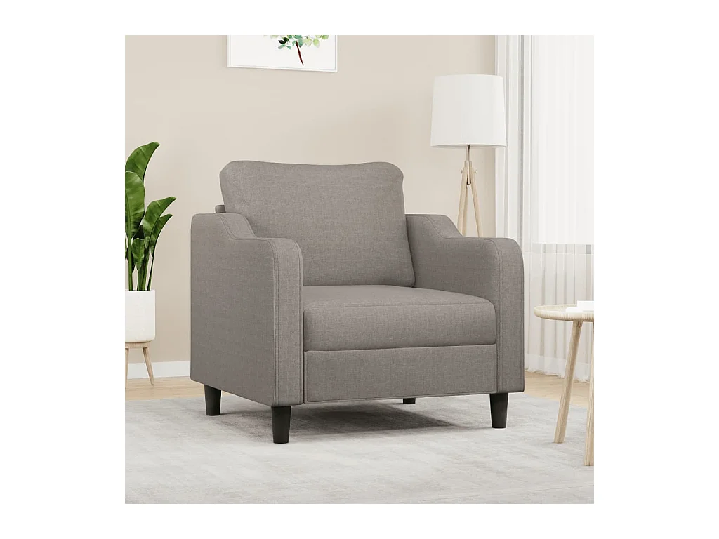 Taupe Fauteuil 60 cm Stof