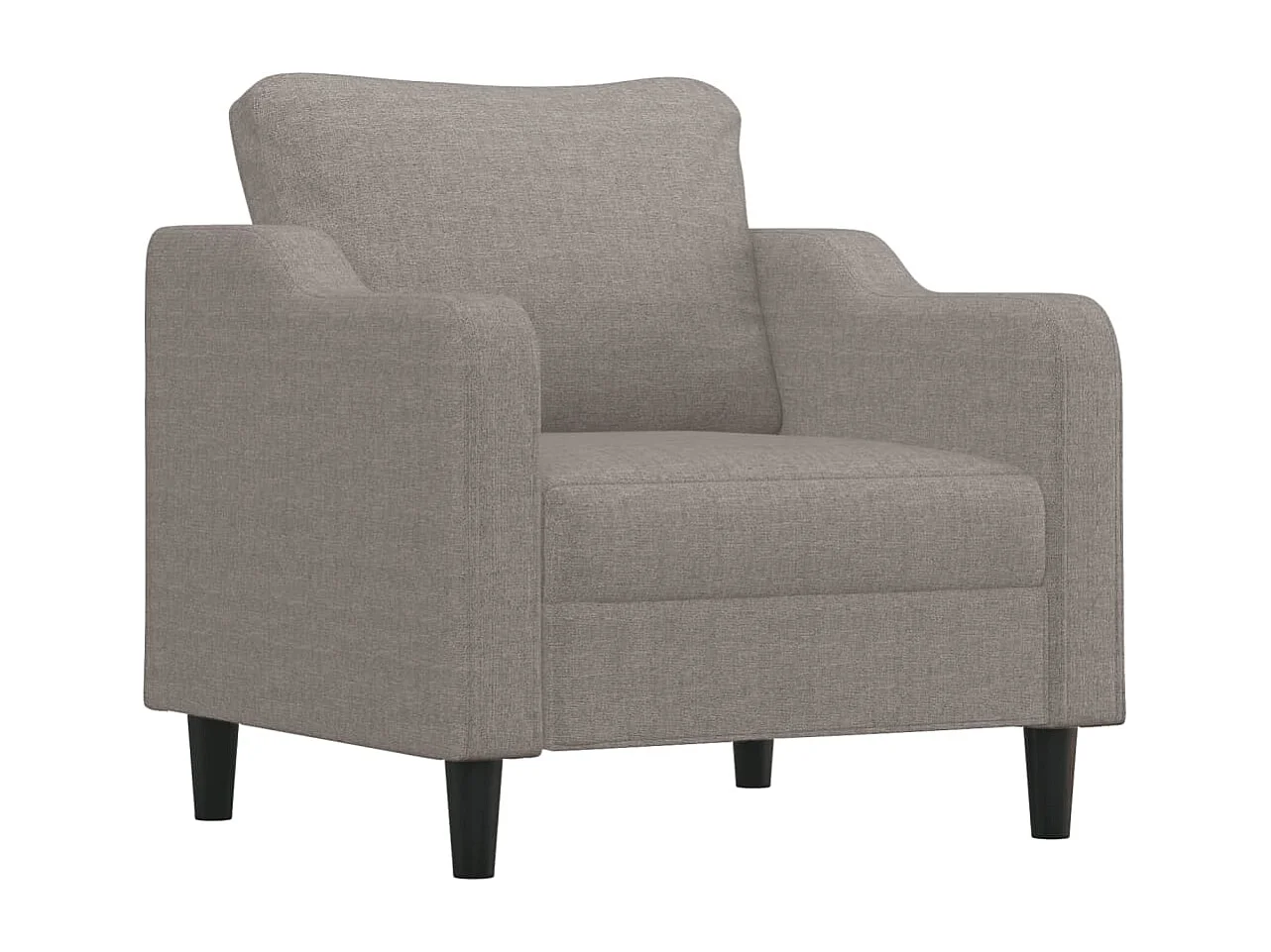 Sillón Taupe 60 cm Tela