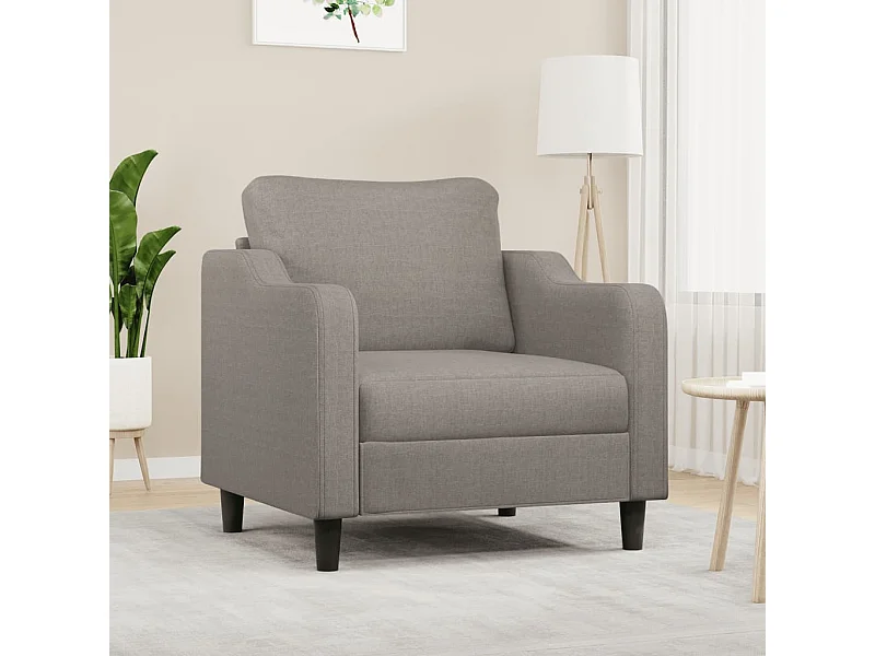 Sillón Taupe 60 cm Tela