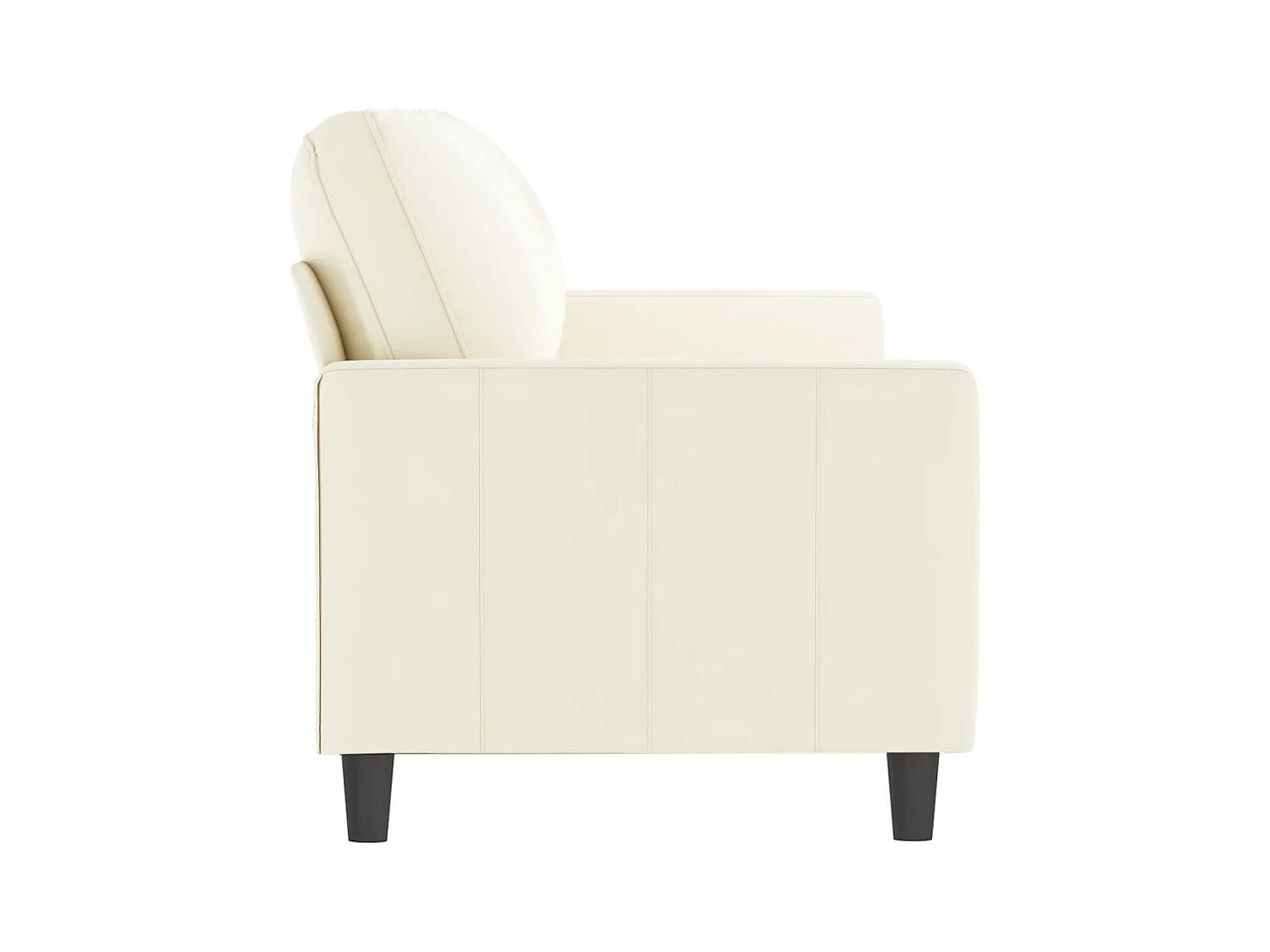 3-zitsbank Crème 180 cm Fluweel