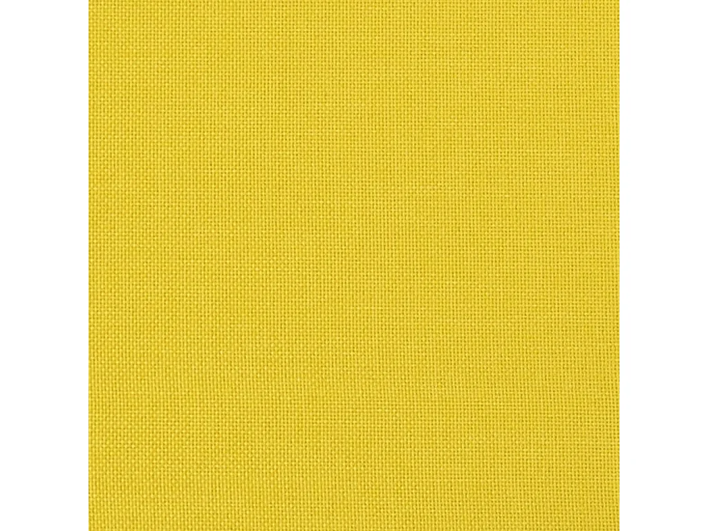 Fauteuil avec repose-pied Jaune clair 60 cm Tissu