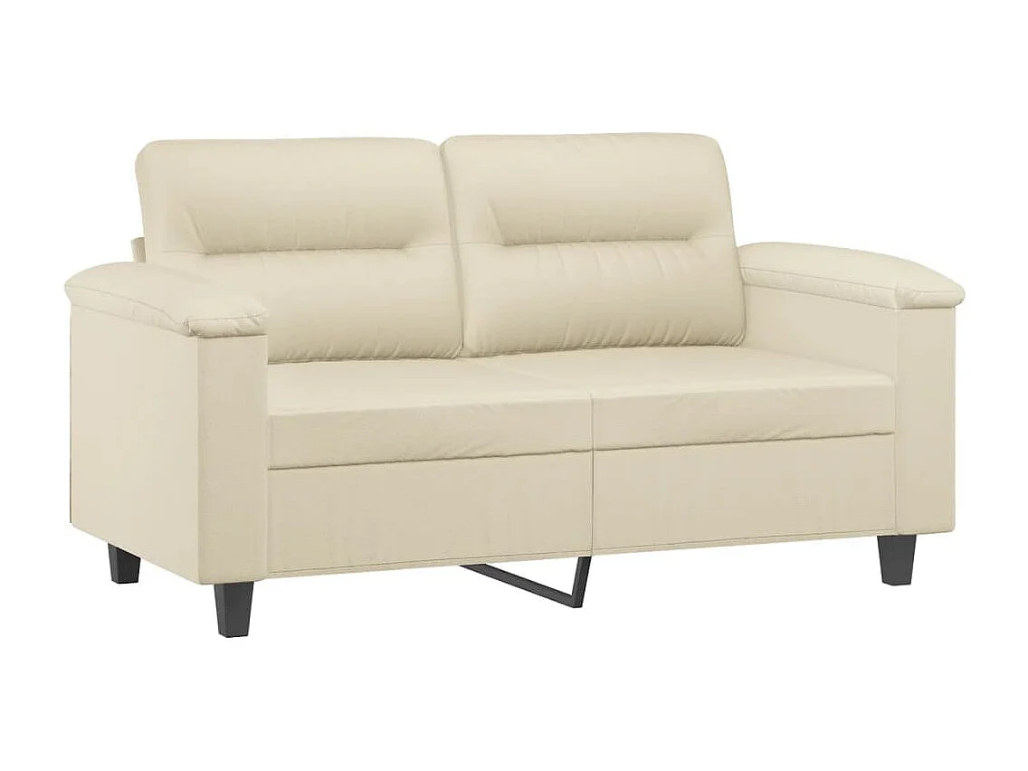 Divano 2 posti Crema 120 cm Similpelle