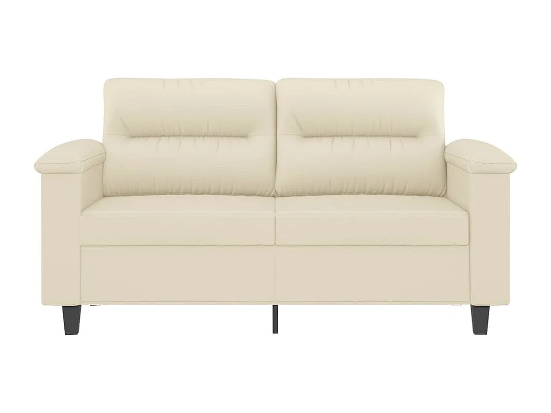 Divano 2 posti Crema 120 cm Similpelle