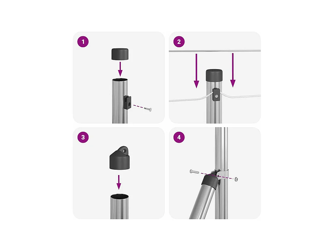 Sofá 3 plazas Taupe 180 cm Tela