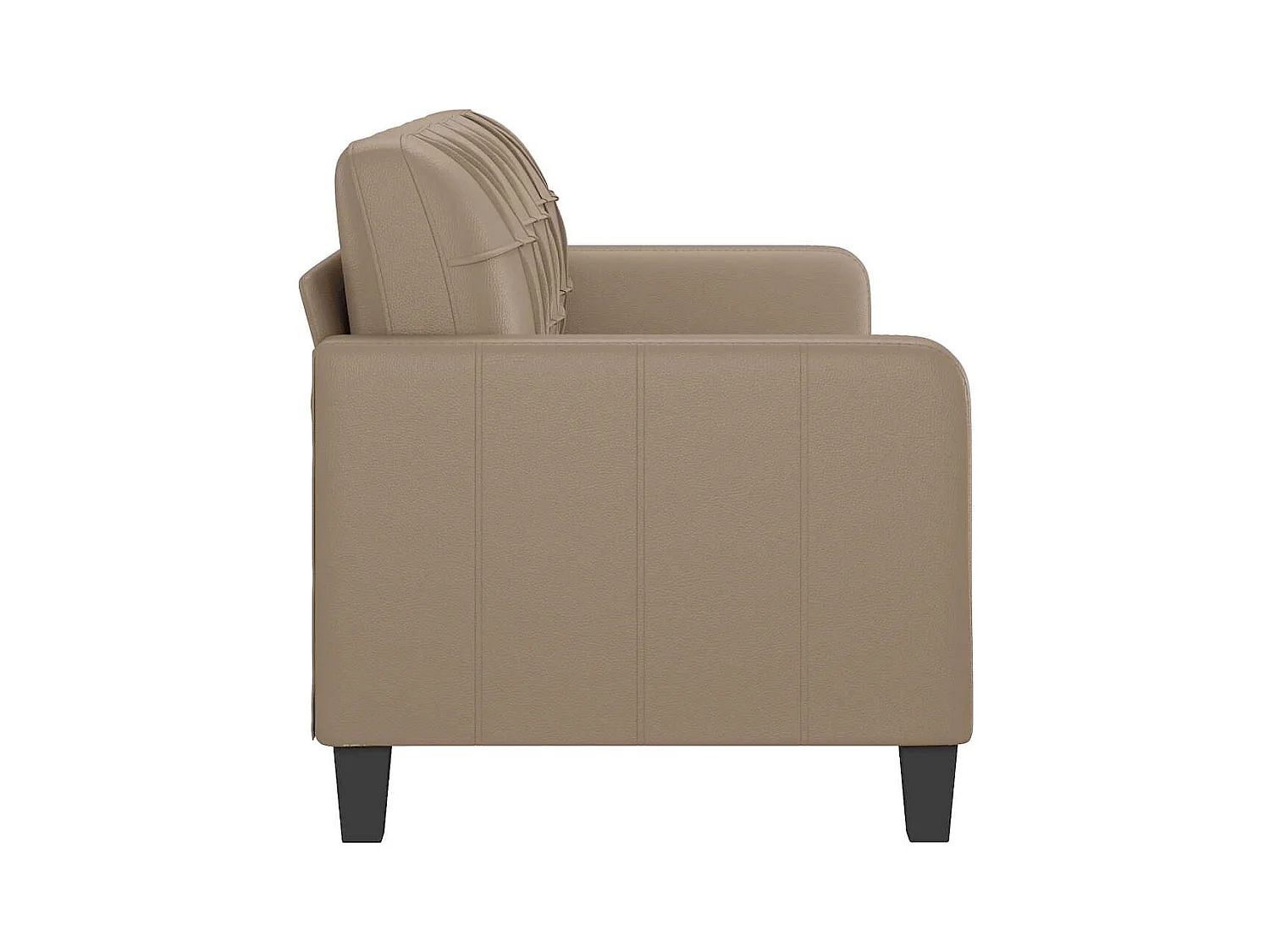 Divano Cappuccino 3 posti 180 cm Similpelle