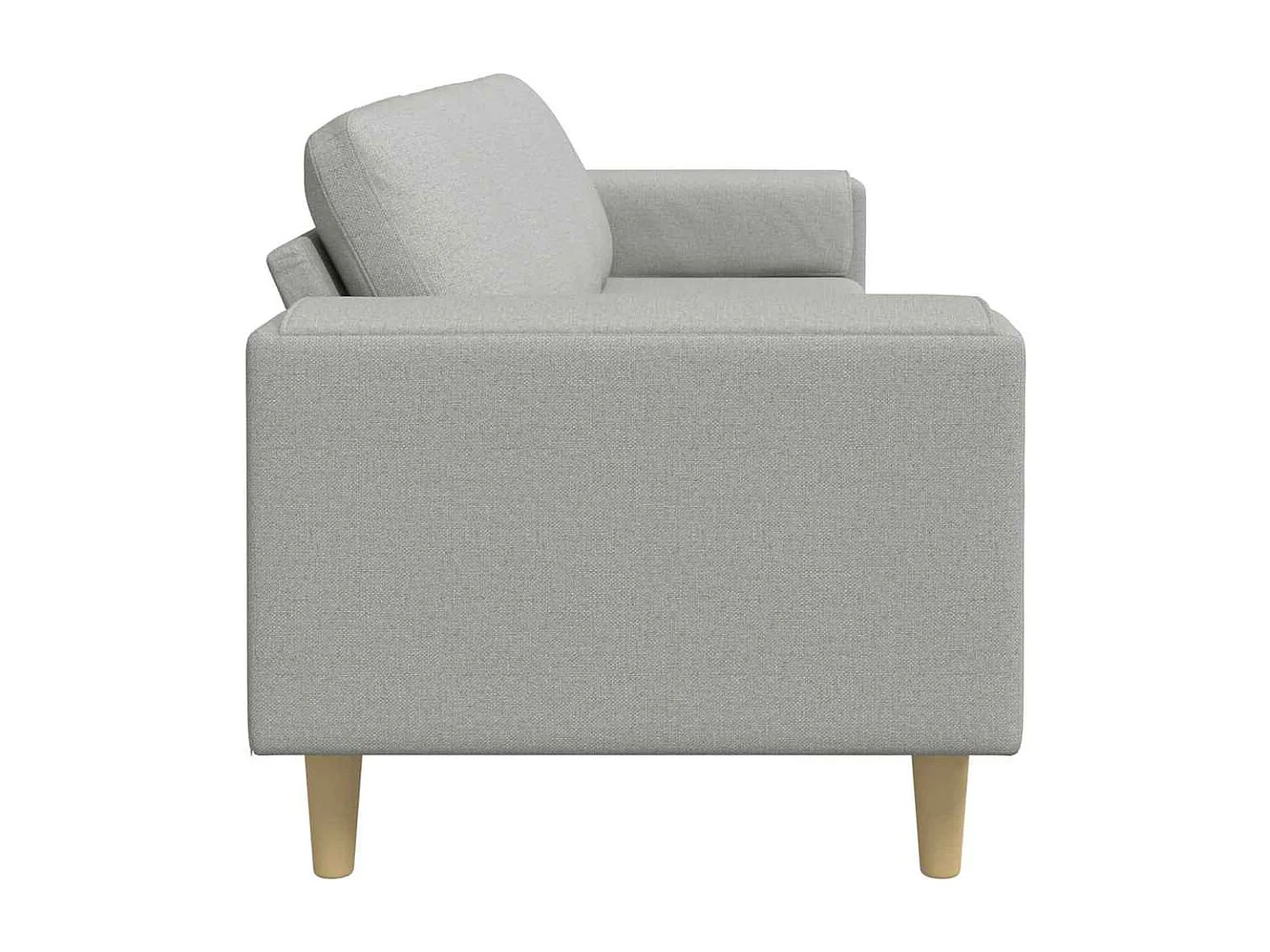 Ensemble de Canapés Gris nuage tissu