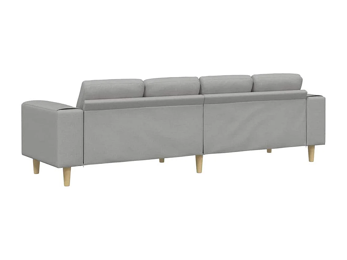 Ensemble de Canapés Gris nuage tissu