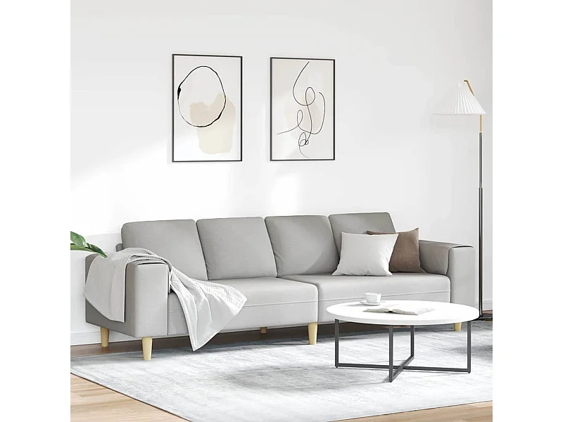 Ensemble de Canapés Gris nuage tissu