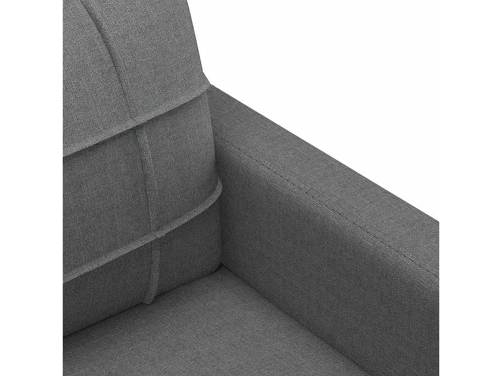 Sillón Gris Oscuro 60 cm Tela