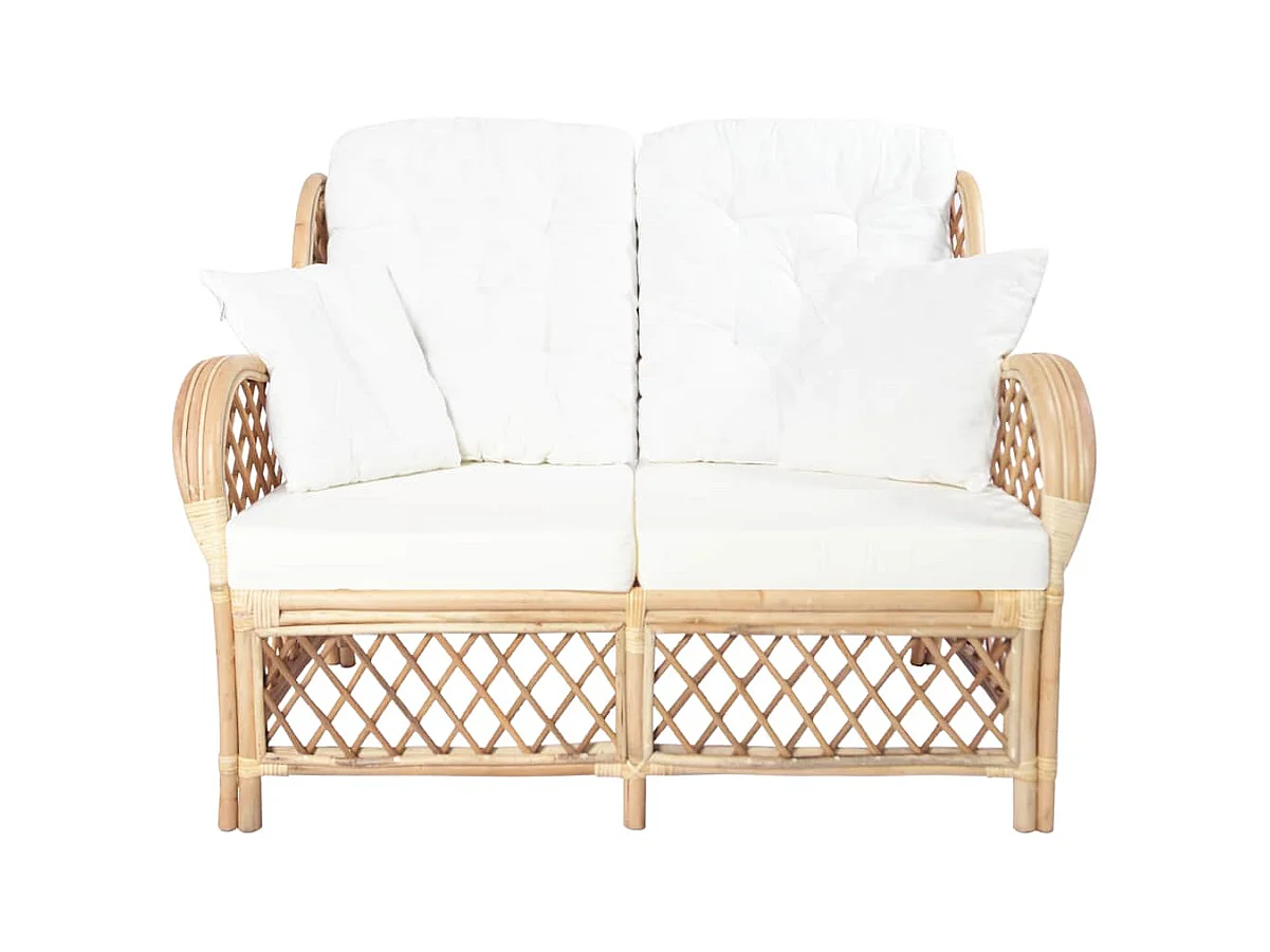Canapé à 2 places Rotin