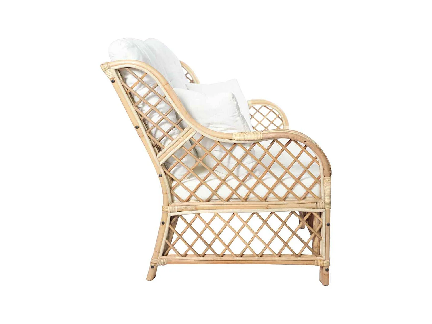 Canapé à 2 places Rotin