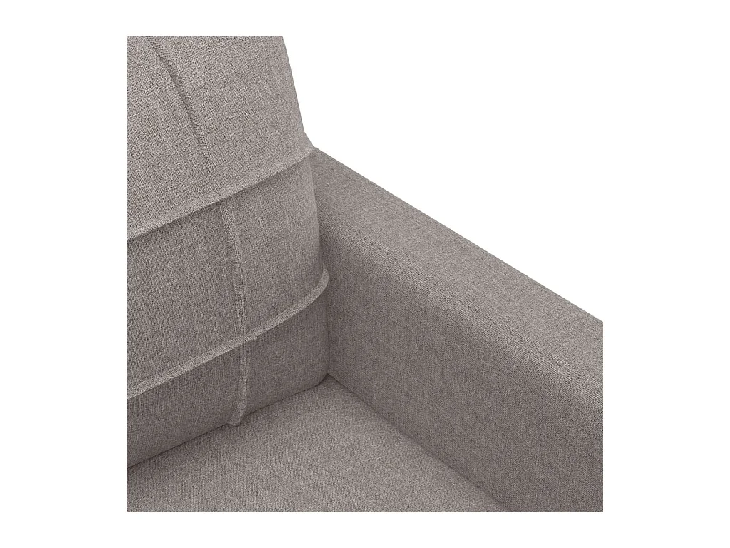 Conjunto de sofá de 3 piezas con cojines Tela color topo