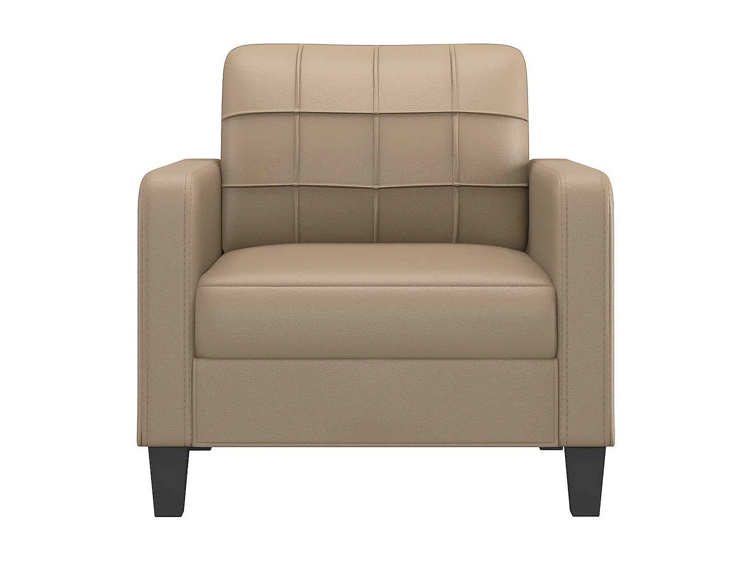 Sillón Cappuccino 60 cm Piel sintética