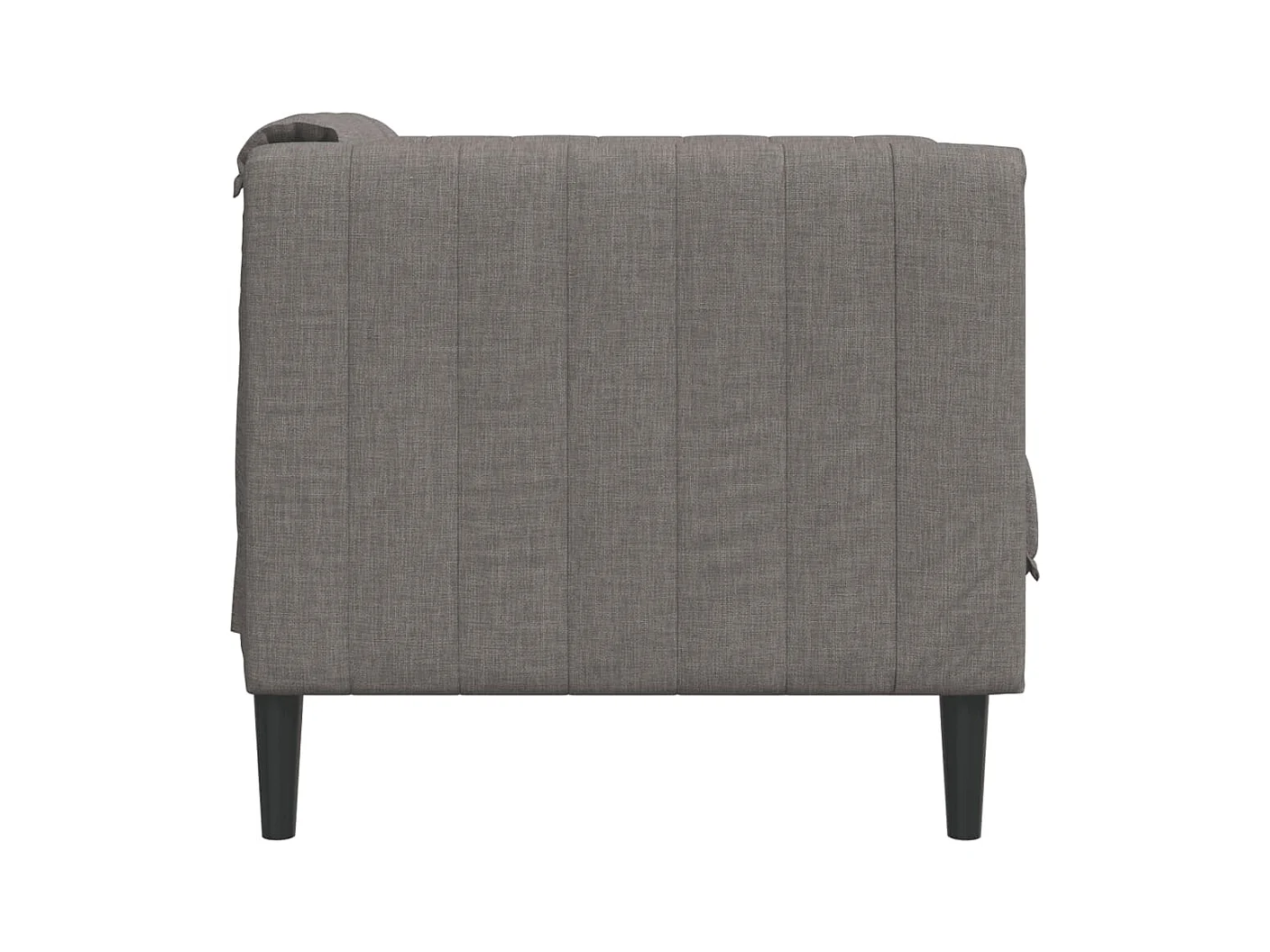 Taupe stoffen fauteuil