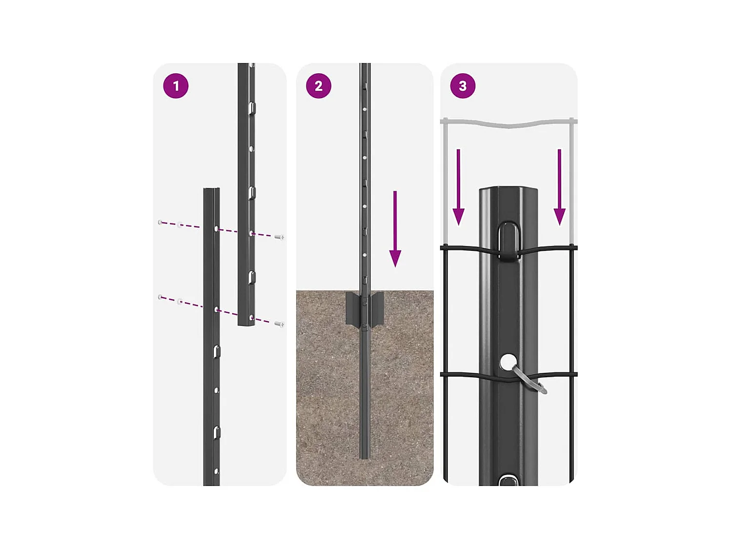 3-zitsbank met stoffen bekleding 172x70x82 cm geel