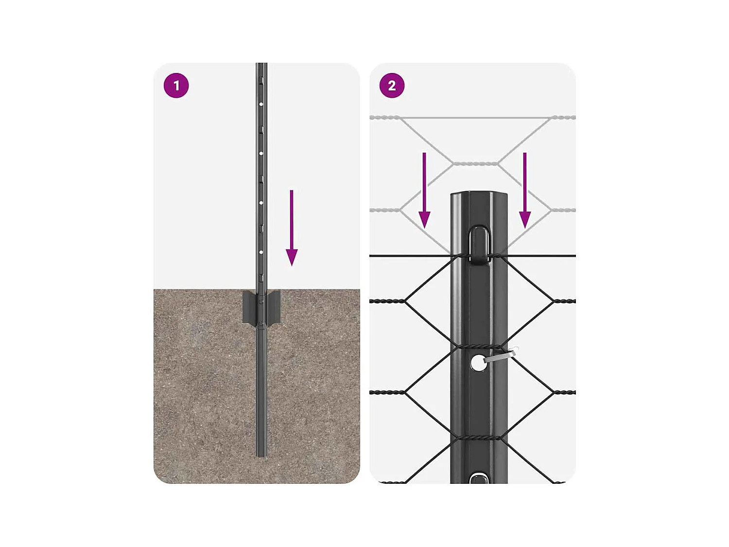 Conjunto de sofá de tela negra de 2 piezas