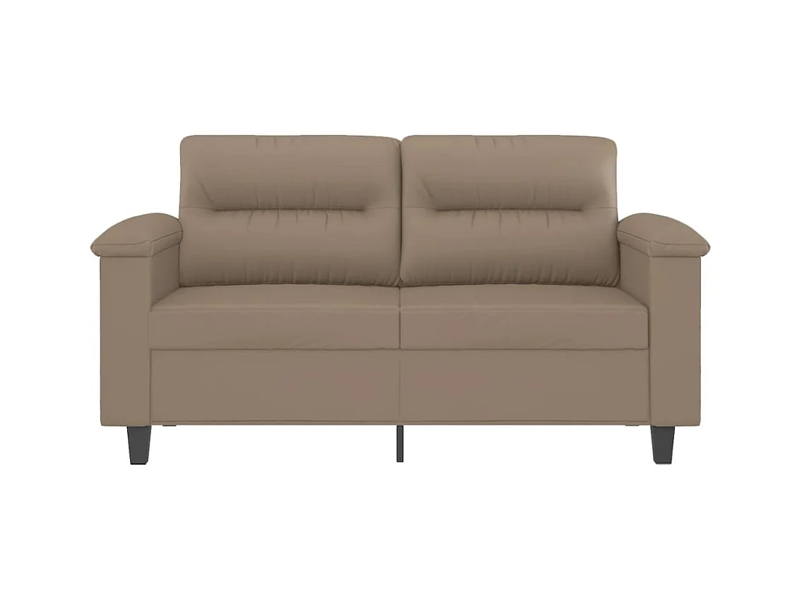 Divano 2 posti Cappuccino 120 cm Similpelle
