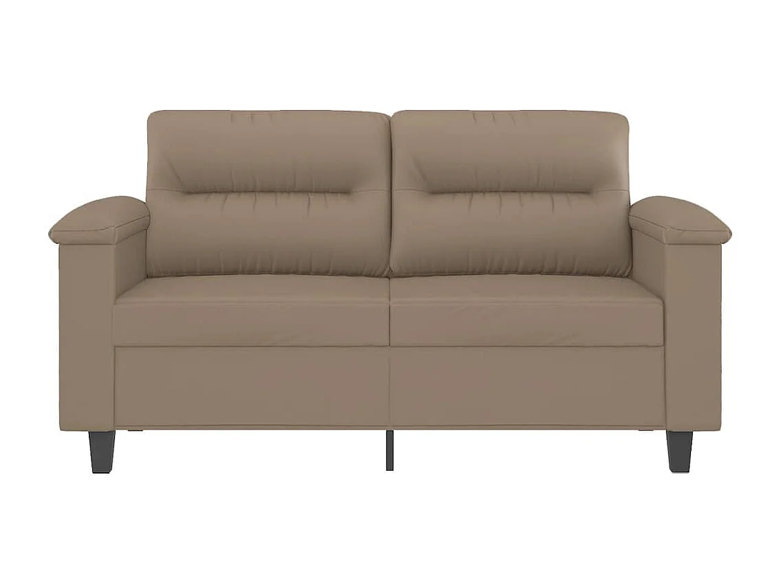 Divano 2 posti Cappuccino 120 cm Similpelle