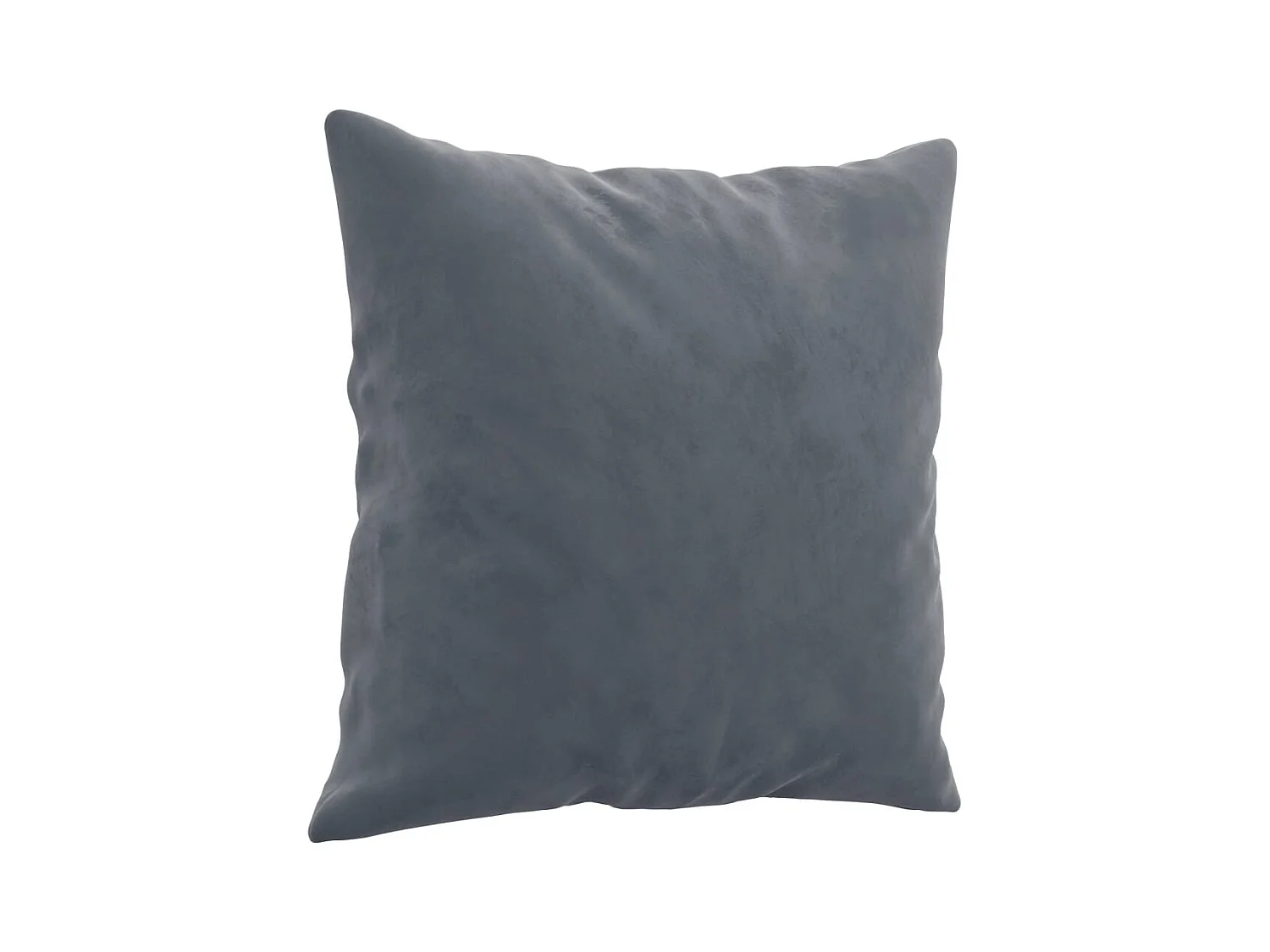 2-teiliges Sofaset mit dunkelgrauen Samtkissen