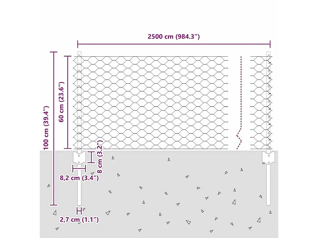 Poltrona con poggiapiedi Blu 60 cm Velluto